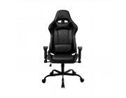 Gaming Chair 1STPLAYER S02 Black, PU with Sponge Recombination & Mesh, Molded foam, Reinforced metal frame, 2D armrest, 4 class Gaslift, 60mm Nylon caster, Angle Adjuster:90°-170°,120KG Maximum Weight
